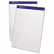 ESS20320 Evidence Perf Top, Wide Rule, Letter, White, 50-Sheet Pads/Pack, Dz. By AMPAD/DIV. OF AMERCN PD&PPR