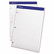 ESS20345 Evidence Dual Ruled Pad, Law Rule, 8-1/2 x 11-3/4, White, 100 Sheets By AMPAD/DIV. OF AMERCN PD&PPR