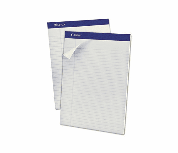 ESS20720 Evidence Pastels Pads, Lgl/Wide Rule, Ltr, Orchid, 50-Sheet Pads/Pack, Dozen By AMPAD/DIV. OF AMERCN PD&PPR