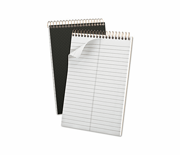 ESS20808 Gold Fibre Spiral Steno Book, Gregg Rule, 6 x 9, White/BY, 100 Sheets/Pad By AMPAD/DIV. OF AMERCN PD&PPR