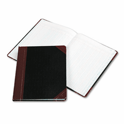 ESS211506 Columnar Book, Six Column, Black Cover, 150 Pages, 10 3/8 x 8 1/8 By ESSELTE PENDAFLEX CORP.