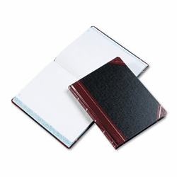 ESS21300Q Columnar Book, Quadrille Rule, Black, 300 Pages, 10 3/8 x 8 1/8 By ESSELTE PENDAFLEX CORP.
