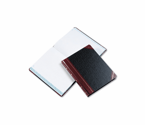 ESS21300Q Columnar Book, Quadrille Rule, Black, 300 Pages, 10 3/8 x 8 1/8 By ESSELTE PENDAFLEX CORP.