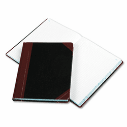 ESS21300R Columnar Book, Record Rule, Black Cover, 300 Pages, 10 3/8 x 8 1/8 By ESSELTE PENDAFLEX CORP.