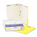 ESS21309 Folders with Embossed Fasteners, 1/3 Cut Top Tab, Letter, Yellow, 50/Box By ESSELTE PENDAFLEX CORP.