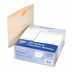 ESS22000 Double-Ply Tabbed File Jackets, Letter, Manila, 100/Box By ESSELTE PENDAFLEX CORP.