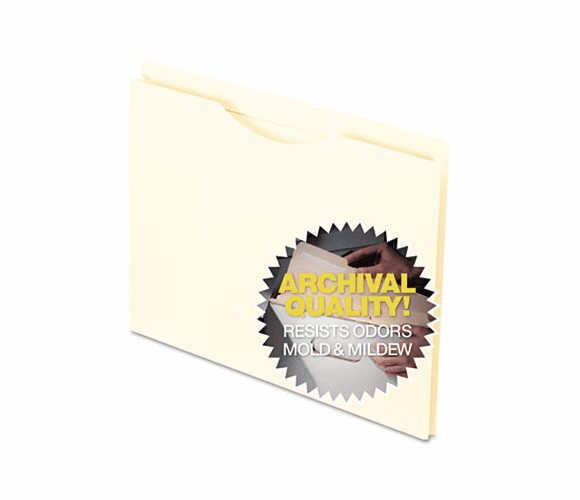 ESS22025 Reinforced Manila File Jacket, Two Inch Expansion, Letter, 50/Box By ESSELTE PENDAFLEX CORP.