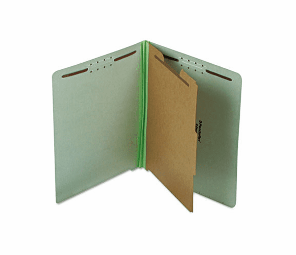 ESS23214 Extra-Hvy Pressboard Classification Folders, Letter, Four-Section, 10/Box By ESSELTE PENDAFLEX CORP.