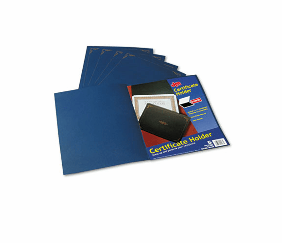 ESS29900235BGD Certificate Holder, 12-1/2 x 9-3/4, Dark Blue, 5/Pack By ESSELTE PENDAFLEX CORP.