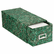ESS39742 Reinforced Board Card File with Pull Drawer Holds 1500 4 x 6 Cards, Green Marble By ESSELTE PENDAFLEX CORP.