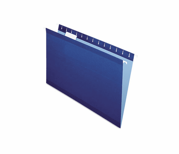 ESS415315NAV Reinforced Hanging File Folders, Legal, Navy, 25/Box By ESSELTE PENDAFLEX CORP.