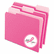 ESS421013PIN Interior File Folders, 1/3 Cut Top Tab, Letter, Pink, 100/Box By ESSELTE PENDAFLEX CORP.