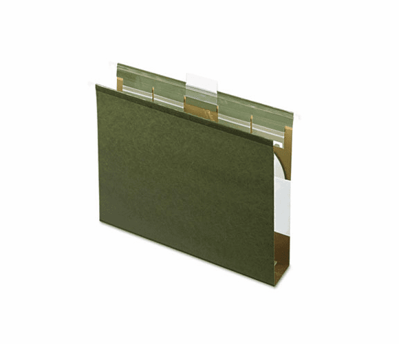 ESS42701 Ready-Tab Lift Tab, 2" Capacity Hanging File Folders, Letter, Green, 20/Box By ESSELTE PENDAFLEX CORP.