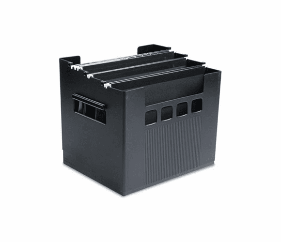 ESS43013 Super DecoFlex Letter Size Desktop Hanging File, Plastic, 13 x 10 x 11, Black By ESSELTE PENDAFLEX CORP.