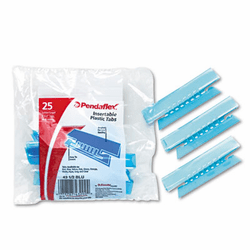 ESS4312BLU Hanging File Folder Tabs, 1/3 Tab, 3 1/2 Inch, Blue Tab/White Insert, 25/Pack By ESSELTE PENDAFLEX CORP.