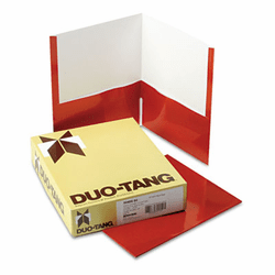 ESS5049580 Two-Pocket Laminated Paper Folder, 100-Sheet Capacity, Metallic Copper By ESSELTE PENDAFLEX CORP.