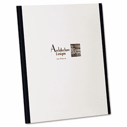 ESS50676 YourStyle Custom Tri-Folio Presentation Folder, Letter Size, Black/White, 4/Pack By ESSELTE PENDAFLEX CORP.