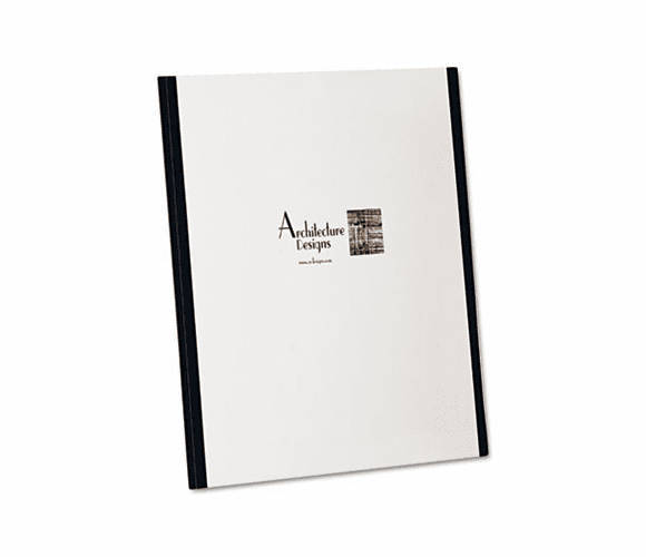 ESS50676 YourStyle Custom Tri-Folio Presentation Folder, Letter Size, Black/White, 4/Pack By ESSELTE PENDAFLEX CORP.