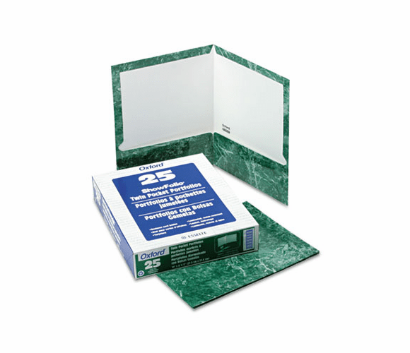 ESS51617 Marble Laminated High Gloss Paper, Emerald Green By ESSELTE PENDAFLEX CORP.