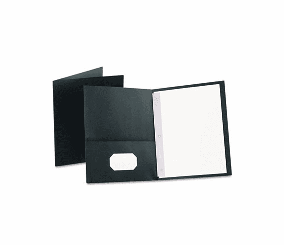 ESS57738 Twin-Pocket Portfolio, Tang Fasteners, Letter, 1/2" Capacity, Blue, 25/Box By ESSELTE PENDAFLEX CORP.