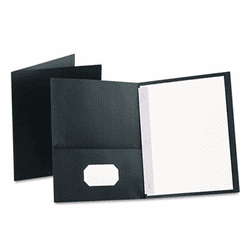 ESS57738 Twin-Pocket Portfolio, Tang Fasteners, Letter, 1/2" Capacity, Blue, 25/Box By ESSELTE PENDAFLEX CORP.