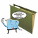 ESS615315 Hanging File Folders, Legal, Green, 20/Box By ESSELTE PENDAFLEX CORP.