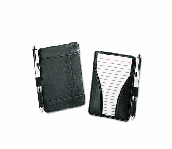 ESS63519 At-Hand Note Card Case Holds & Includes 25 3 x 5 Ruled Cards, Black By ESSELTE PENDAFLEX CORP.