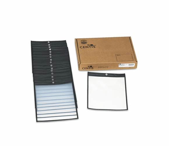 ESS64202 Shop Ticket Holders, Clear, Letter, 25/Box By ESSELTE PENDAFLEX CORP.