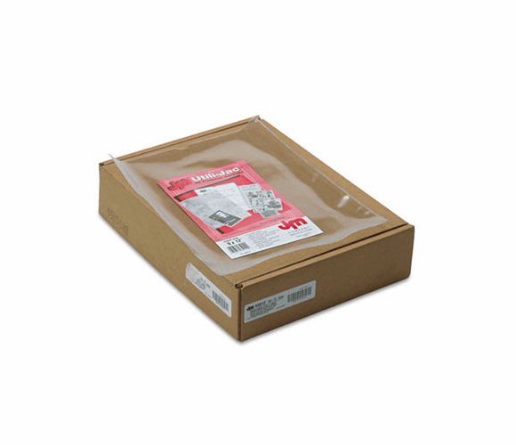 ESS65012 Utili-Jacs Heavy-Duty Clear Vinyl Envelopes, 9 x 12, 50/Box By ESSELTE PENDAFLEX CORP.