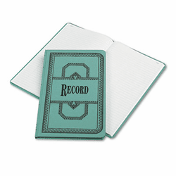 ESS66150R Record/Account Book, Record Rule, Blue, 150 Pages, 12 1/8 x 7 5/8 By ESSELTE PENDAFLEX CORP.