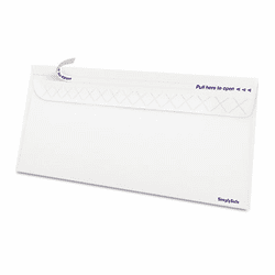 ESS73065 Gold Fibre SimplySafe Business Envelope, Self-Adhesive, White, 500/Box By AMPAD/DIV. OF AMERCN PD&PPR