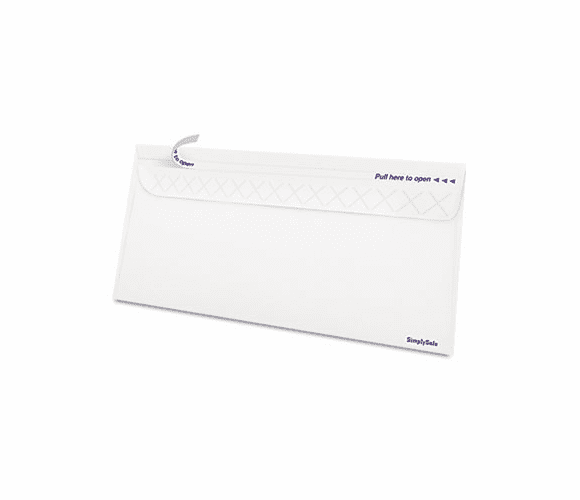 ESS73065 Gold Fibre SimplySafe Business Envelope, Self-Adhesive, White, 500/Box By AMPAD/DIV. OF AMERCN PD&PPR