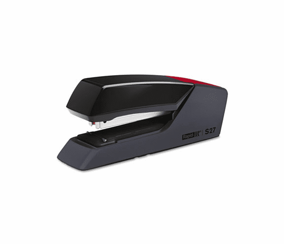 ESS73271 S27 SuperFlatClinch Half-Strip Stapler, 30-Sheet Capacity, Black By ESSELTE PENDAFLEX CORP.