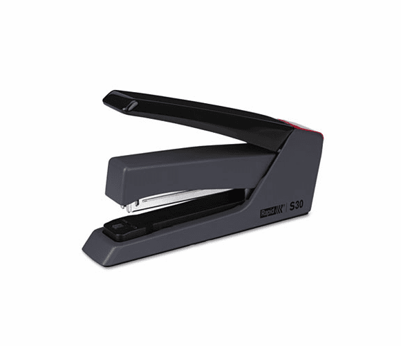 ESS73273 Press Less SuperFlatClinch Stapler, 30-Sheet Capacity, Black By ESSELTE PENDAFLEX CORP.