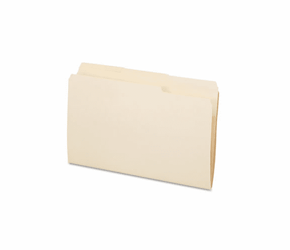 ESS75313 Essentials File Folders, 1/3 Cut Top Tab, Legal, Manila, 100/Box By ESSELTE PENDAFLEX CORP.