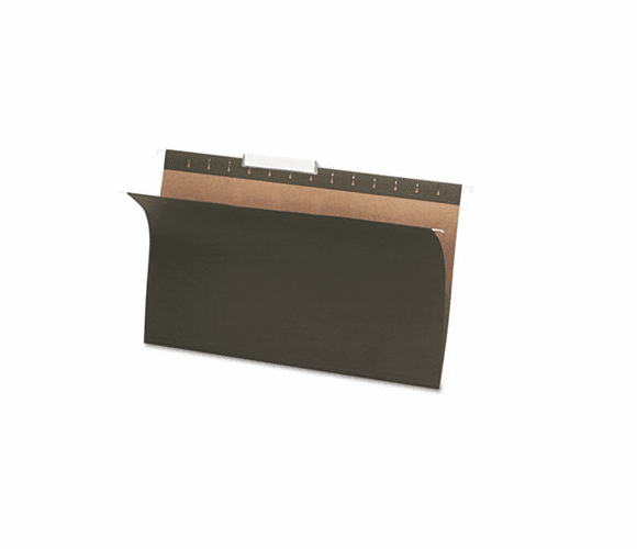 ESS81621 Hanging File Folders, 1/3 Tab, Legal, Standard Green, 25/Box By ESSELTE PENDAFLEX CORP.