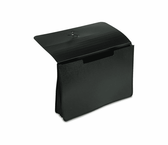 ESS82014 Five Inch Expanding Portfolio, One Pocket, Poly, Legal, Black By ESSELTE PENDAFLEX CORP.