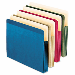 ESS90164 Recycled Colored File Pocket, Letter, Assorted, 4/Pack By ESSELTE PENDAFLEX CORP.