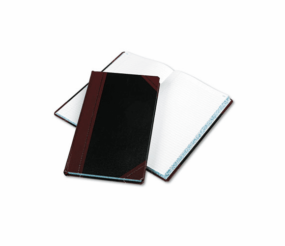 ESS9300R Record/Account Book, Black/Red Cover, 300 Pages, 14 1/8 x 8 5/8 By ESSELTE PENDAFLEX CORP.