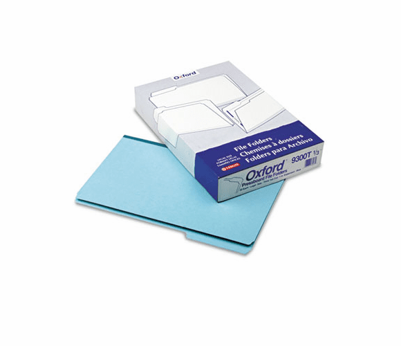ESS9300T13 Pressboard Expanding File Folders, 1/3 Cut Top Tab, Legal, Blue, 25/Box By ESSELTE PENDAFLEX CORP.