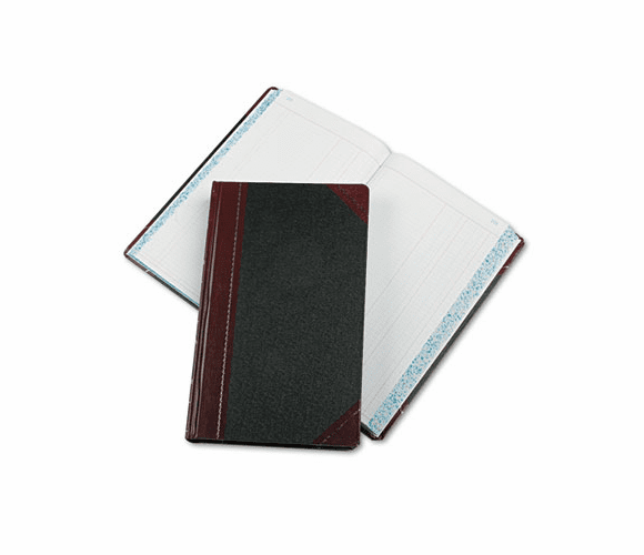 ESS9500J Record/Account Book, Journal Rule, Black/Red, 500 Pages, 14 1/8 x 8 5/8 By ESSELTE PENDAFLEX CORP.