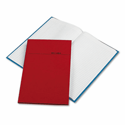 ESS96334 Record/Account Book, Assrtd Cover Colors, 150 Pages, 12 1/8 x 7 3/4 By ESSELTE PENDAFLEX CORP.