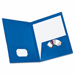 ESS99556 Eight-Pocket Organizer with Elastic Closure, 11 x 8-1/2, Navy Blue By ESSELTE PENDAFLEX CORP.