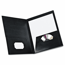 ESS99666 Eight-Pocket Organizer with Elastic Closure, 11 x 8-1/2, Black By ESSELTE PENDAFLEX CORP.
