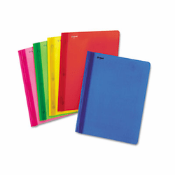 ESS99812 Polypropylene Report Cover, Tang Clip, Letter, 1/2" Capacity, Assorted, 25/Box By ESSELTE PENDAFLEX CORP.