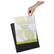 ESS99836 Five-Pocket Folder, 3 Panels, Title Pocket, 400-Sheet Capacity, Black/Charcoal By ESSELTE PENDAFLEX CORP.