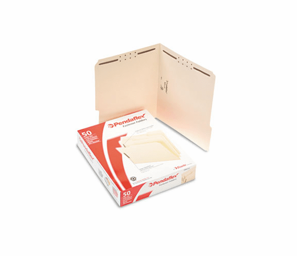 ESSFM213 Manila Two-Fastener Classification Folders with 1/3 Cut Tabs, Letter, 50/Box By ESSELTE PENDAFLEX CORP.