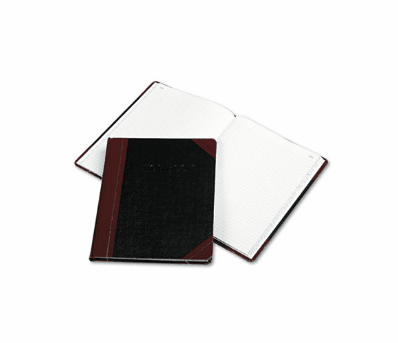 ESSG21150R Log Book, Record Rule, Black/Red Cover, 150 Pages, 10 3/8 x 8 1/8 By ESSELTE PENDAFLEX CORP.