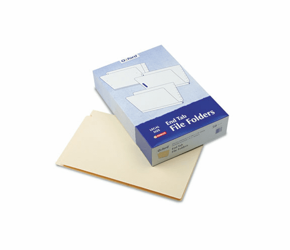 ESSH20U13 End Tab Expansion Fastener Folders, Two Fasteners, Legal, Manila, 50/Box By ESSELTE PENDAFLEX CORP.