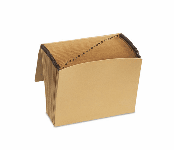 ESSK17AOX Essentials A-Z Expanding File, 21 Pockets, Kraft, Letter, Brown By ESSELTE PENDAFLEX CORP.